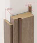 B639 Európai tölgy Dekorfóliás blokk tok (1000*2100 mm)